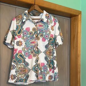 Floral Paisley Women's Blouse